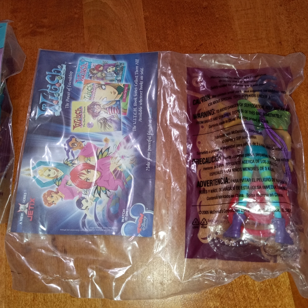 McDonald's happy meal Witches Toys (2) unopened - Picture 6 of 6